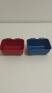 10PCS Hanging Feeding Cup Water Drinker for Bird Chicken Rabbit Feeder Cup Cage Mounted Bowl