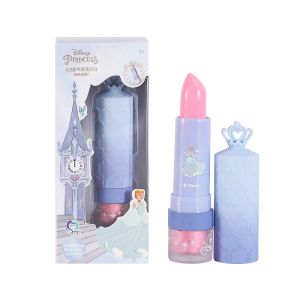 Disney Princess Liptint Lip and Cheek tint with Vitamin DISNEY safe and non-toxic makeup set for kids Girls Lipstick lip gloss toys Childrens Cosmetics Girl Princess Moisturizing Lipstick