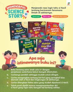 WONDERFUL SCIENCE STORY BUKU SAINS ANAKN ILMU PENGETAHUAN ANAK