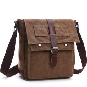 [DaintreeC] Túi Messenger Công Sở Nam Túi Đeo Vai Nam Túi Đeo Chéo Vải Canvas Cổ Điển Túi Du Lịch Văn Phòng Phong Cách Retro Thường Ngày