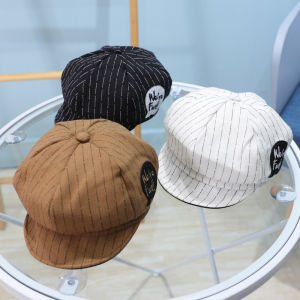 For 1 to 4 Years Old--Pure Cotton Smart Baby Berets Bonnet MZ8809 LH Style Soft-brimmed Berets Hat Kids Child Baby Boys Girls Soft Cotton Sun Baseball M22