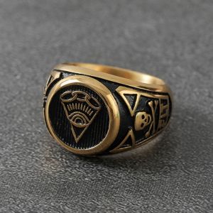 Thép không gỉ speical lực lượng AirBorne Vòng Màu Xanh Ô Liu đá quý kích thước 9-13