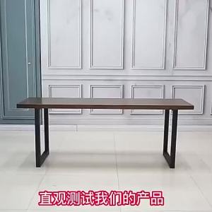 CozyNest [Free Delivery] Solid Wood Nordic Study Desk Computer Home Bedroom Simple Workbench Conference Table Negotiation 0AOK XVV6
