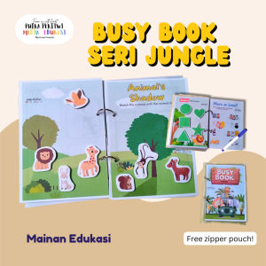Busy Book Seri Jungle 14 Halaman