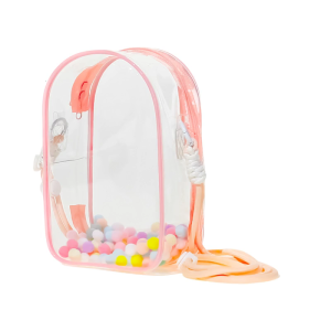 Plush Figure Doll Display Bag Water Resistant Doll Crossbody Bag Clear Shoulder Bag For 15cm Anime Doll Enthusiasts