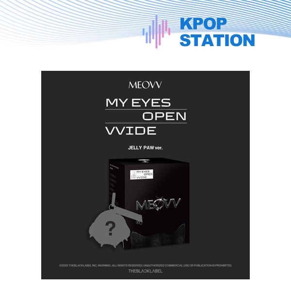 official POB) MEOVV - 1st EP ALBUM [MY EYES OPEN VVIDE] (JELLY PAW