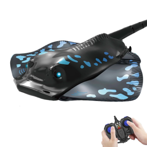 Remote Control Manta Ray Swimming Fish Toy With Life Like Movement Educational Toy For Boy Girl Outdoor Water Game Toy