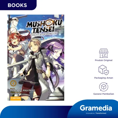Light Novel Mushoku Tensei – Jobless Reincarnation 04 (Rifujin Na Magonote)