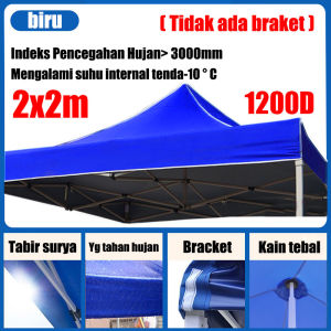 10 kali lebih tahan sobek Tenda Bazar Outdoor Tenda Gazebo Tenda Lipat(Bahan Polyester 1200D)Anti Air / Panas Atap Tenda Lipat Tenda Bazar Gazebo Tenda Tenda Bazar Pameran tenda jualan bongkar pasang tenda jualan tenda lipat 3x3 full set