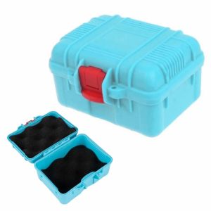 HULEQQI Nhựa Hộp đựng đồng hồ du lịch Di động 1 khe Hộp đựng trang sức Bộ phận hộp công cụ Hình vuông Hộp đựng vòng đeo tay Bảo vệ đồng hồ