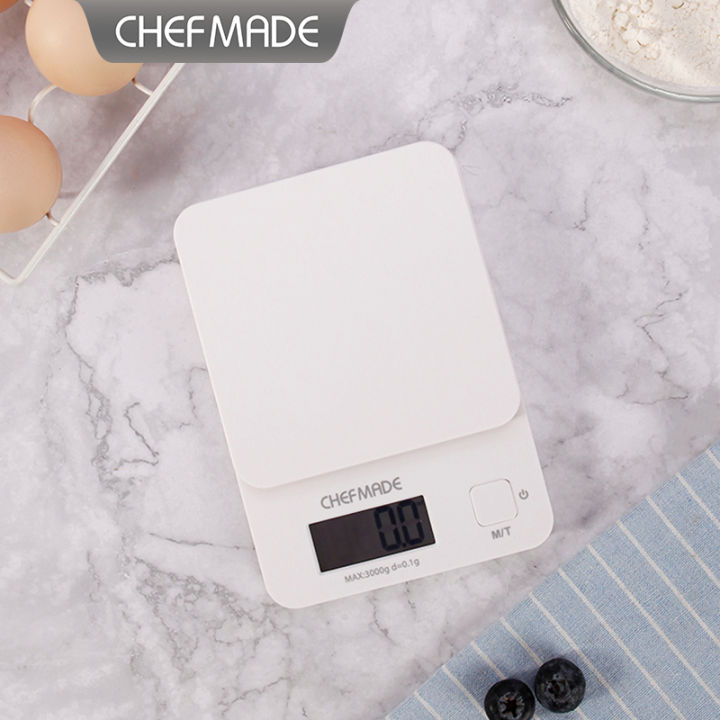 [CHEFMADE.os] Electronic Kitchen Scale Digital LCD Scale High Precision ...