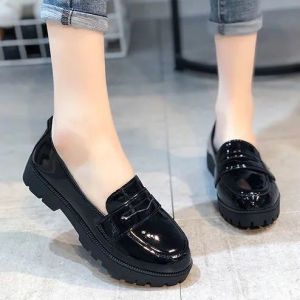 31-46 Large Size Womens Shoes Small Leather Shoes Student Mary Jane Shoes 41 Girls jk Uniform 42 Japanese jk㏇X0414