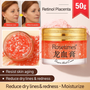 Dragon Blood Cream Retinol Placental Rejuvenation Face Cream Anti Aging Anti Wrinkle Firm Lift Moisturizing Cream