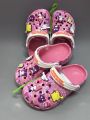 Dép Cross Hello Kitty cho trẻ em bé gái nữ Sục Crocs giày xục Cros Clog Kid màu Hồng. 