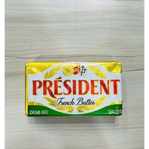 Date 07/27 Bơ mặn President Pháp 200g - Salted Butter