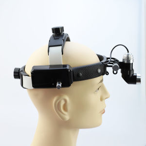 `5W LED Surgical Headlamp for Dental Binocular Loupes Spot & Brightness Adjustable Dental Clinical Lab Head Light`