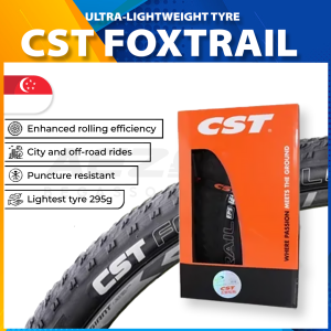 【SG READY STOCK】🇸🇬 26" Ultra Lightweight CST Foxtrail Tyre | Puncture Resistant 26 inch Mountain Bike Speed Tire