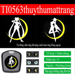 Đèn LED Laser Chiếu Hình Ngộ Nghĩnh  Động Gắn Oto Xe Máy TI0563