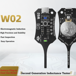 WILLUCK Phát hiện không tiếp xúc Máy đo điện cảm Giao diện Type-C Nguồn điện DC 5V Máy dò cảm ứng Chuyên nghiệp Đèn báo hiệu màu xanh lá cây Công cụ phát hiện lỗi Để sửa chữa PCB