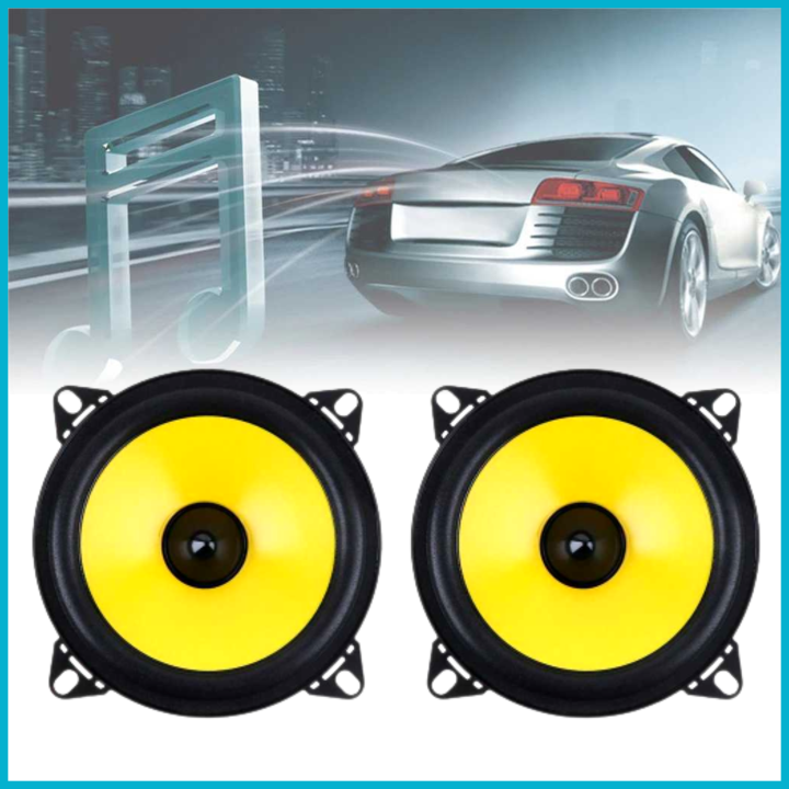 COD LaBo Speaker Subwoofer Mobil Stereo HiFi 4 Inch 60W 2 PCS / speaker