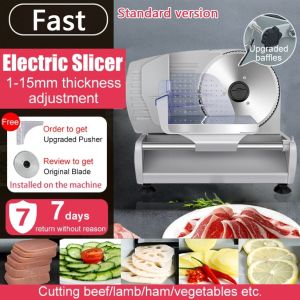 【BOLT】Electric Stainless Steel Meat Slicer – Multifunction Food Cutter Thickness Adjustable Slicers