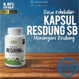 MD Empire Kapsul Resdung SB | Herbal Sinus Relief Supplement for Sneezing Blocked Nose Acne Allergy