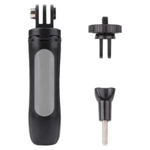 Extendable Rotating Camera Mount Tripod Anti Shake Rubber Feet Compatible for Sports Cameras and DSLR Accessories