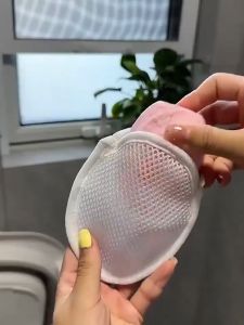 【BUY 1 TAKE 1】Sandwich Soap Foam Mesh Pouchdouble-sided Soap Bubble Wrapshower Scrubdeep Cleaning