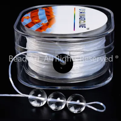 [5 Mét] Dây Chun Tơ Gân Lụa Co Giãn USA Magicline Dùng Xỏ Vòng Tay Chuỗi Hạt Trang Sức 0.5MM Dây Cước - Bead Art
