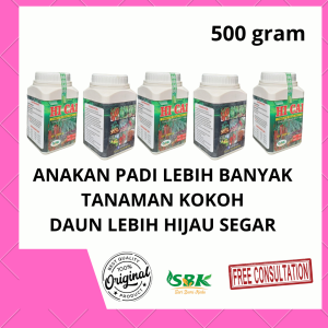 HI CAL pupuk anti layu anti rontok bunga buah anti busuk buah memperbanyak anakan padi batang kokoh 500 gr