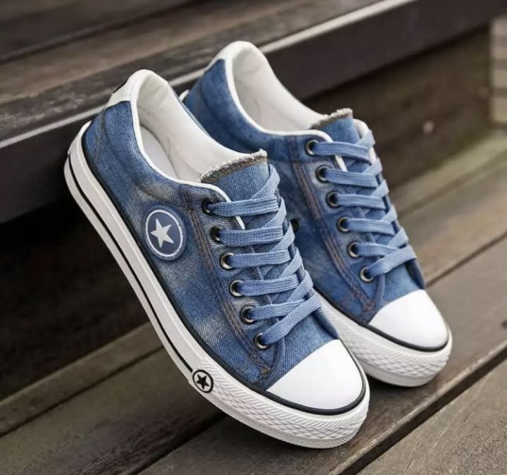 Bestseller Korea Women Fashion Hidden Wedge White Shoes Lace Up