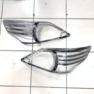 PAKET / SATUAN GARNISH CHROME DEPAN BELAKANG GRAND NEW INNOVA 2012 2013 2014 2015 LIST CHROME LAMPU UTAMA MOBIL GRAND INNOVA 2012 - 2015