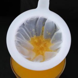 Penyaring Teh Santan Jus Saringan Kain Susu Kedelai Filter Jaring Halus 200 Mesh Kain Nilon