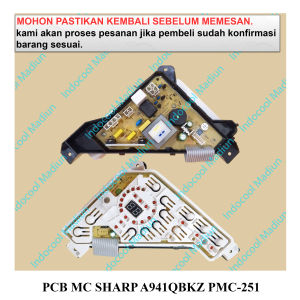 PMC-251 BOARD MESIN CUCI / MODUL MESIN CUCI / PCB MESIN CUCI SHARP A941QBKZ PMC-251