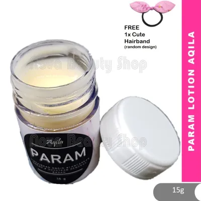 Set Berpantang Ringkas Aqila Param Tapel dan Pilis Set Bersalin Lotion Instant Terus Sapu Confinement Set