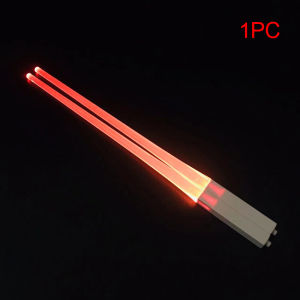 [AYLMER] 1 PCS LED Lightsaber Luminous Chopsticks Detachable Washable Reusable Free Tableware For Kitchen Dinner