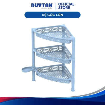 Kệ Góc Lớn 3 Tầng 4 Tầng kệ đa năng Nhựa Duy Tân bền chắc phù hợp sử dụng nhà bếp nhà tắm tối ưu không gian sống