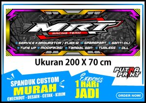 Banner BENGKEL Spanduk BENGKEL MOTOR ukuran 200x70cm COD / Banner BENGKEL Spanduk BENGKEL MOTOR ukuran 200x70cm COD