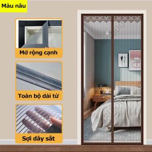 ‌Rèm Cửa Chống Muỗi Chất Liệu Cao Cấp Chống Lão Hóa & Chịu Lực TốtDễ Dàng Tháo Lắp /Vệ Sinh Khô Nhanh