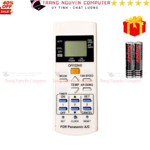 Điều khiển điều hoà Panasonic Mã 07 1 chiều remote máy lạnh Panasonic - Tặng kèm pin - Trang Nguyễn Computer