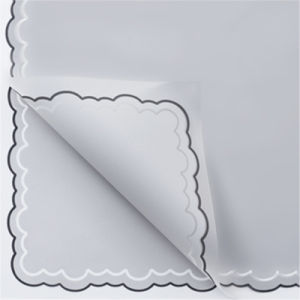 20 LEMBAR Flower Wrapping Paper Varian List Cloud Awan Frame Transparan Kertas Buket Bunga Cellophane KB6180