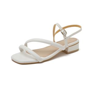Korean ankle strap sandal for women