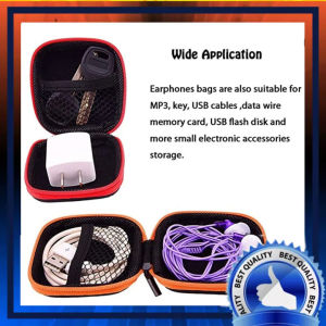 case storage earphone bag dompet tempat menyimpan earphone uang Koin Charger Headset Serbaguna