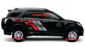 Stiker mobil rush terios cutting stiker body samping rush terios stiker striping mobil rush terios. 