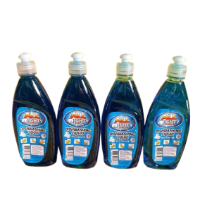 ALL MIGHTY Dishwashing Liquid Extra Strength 400 ml (Blue) Wholesale Price - 4 Pcs