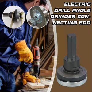 MITULI 2 Sets การแปลงที่สะดวก เครื่องบดมุมแปลงสว่านไฟฟ้า 10มม. ค่ะ แข็งและแข็งแรง ตัวต่อเชื่อมต่อบด อะแดปเตอร์ไฟฟ้าเครื่องมือ เหล็กเหล็กไร้สนิม เครื่องบดมุมเพื่อเจาะ สว่านไฟฟ้าสว่าน