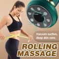 Ascily Cellulite Wand, Cellu - Anti-Cellulite Massager, Ascily Anti Cellulite Remover, Handheld Anti Cellulite Massager Tool with 12 Suction Modes，Cellulite Remover for Legs Belly Butt (Green). 