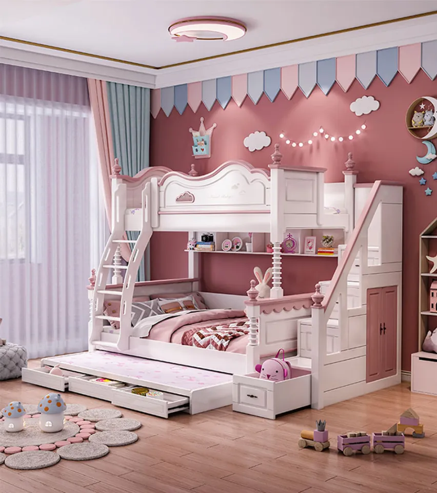 Luxury Modern Kids Room Luxury Children Loft Bed Boys Modern - Main Image