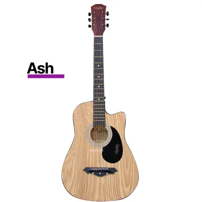 Mukita by BLW 38 Inch Acoustic Electric Guitar with 2-Band EQ Preamp