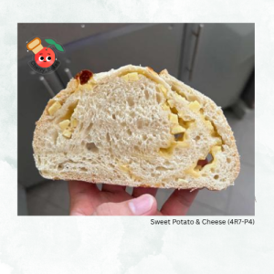 💯 Natural Yeast Sweet Potato & Cheese Sourdough (4R7-P4)